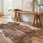 Alexander Home Sierra Faux Cowhide Rug - 5' x 6' 6"