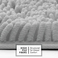 Empyrean Non-Slip Super Plush Chenille Bathroom Rugs