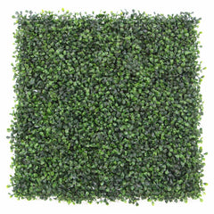 Artificial Boxwood Hedge 20-inch Greenery Panels (Set of 12) - 12pc