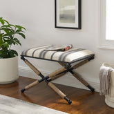 Linon Aura Campaign Ottoman