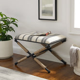 Linon Aura Campaign Ottoman