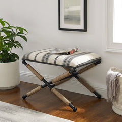 Linon Aura Campaign Ottoman