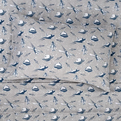 Spaceships Sheet Set by Sweet Home Collection - Multi