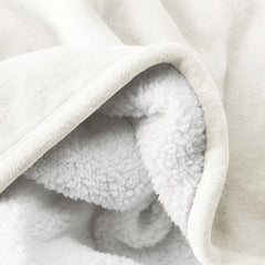 Bare Home Sherpa Fleece Blanket - Reversible Plush Bed Blanket