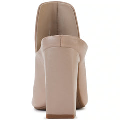 DKNY Ritzy Leather Heeled Mule