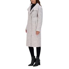 Andrew Marc Geller Wool Blend Asymmetrical Zip Coat