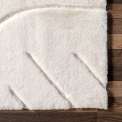 Nuloom Camari SuperiorWash Contemorary Faux Rabbit Machine Washable Area Rug