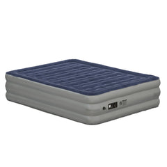 18" Blow-Up Air Mattress with Internal Electric Pump and Carrying Case