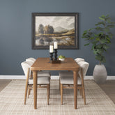 Suvan 72" Medium Brown Rectangular Solid Wood Table