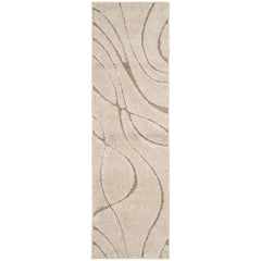 SAFAVIEH Florida Shag Staka Abstract Waves 1.2-inch Area Rug