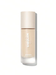 SHEGLAM Skinfinite Hydrating Foundation Flawless Dewy Foundation Hydrating Coverage Invisible Pore Concealer Pore-less Non-Greasy Lightweight Natural Soft Liquid Foundation-Sand