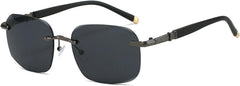 Sunglasses Fashion Metal Frame Women Men for Female Male Ellipse Sunglasses
