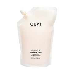 OUAI Fine Shampoo - Volumizing Shampoo with Strengthening Keratin, Biotin & Chia Seed Oil for Fine Hair - Delivers Clean, Weightless Body - Paraben, Phthalate & Sulfate Free Hair Care (10 Fl Oz)