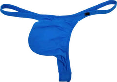 Faringoto Men's Luxury Ice Silk Thong-High-Elastic Pouch,Seamless Design, Seasons-S to XL