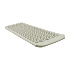 Silicone Heat Resistant Mat, Protects Surfaces from Heat Damage, Provides Slip Resistance, and Offers Multipurpose Storage for Hot Hair Styling Tools (1 Pack, Beige)