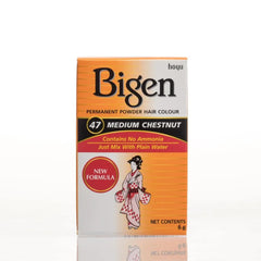 Bigen Permanent Powder Hair Color 48 Dark Chestnut, 0.21 Ounce