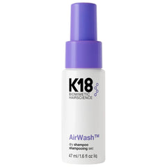 K18 AirWash™ Dry Shampoo, Non-Aerosol, Balances Scalp & Controls Excess Oil Production