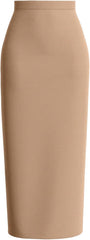 Verdusa Women's High Waist Long Pencil Skirt Work Bodycon Skirts
