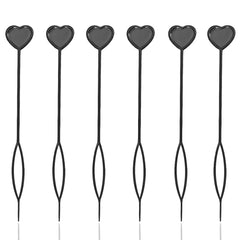 Quick Beader for Loading Beads/Automatic Hair Beader (6 Pack, Black)
