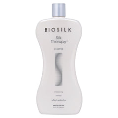 BioSilk Silk Therapy Duo Set Shampoo & Conditioner, Gentle Cleansing Haircare For Amazing Shine, Sulfate, Paraben, & Cruelty-Free, 12 Oz (Pack of 2)