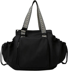 Multifunctional Travel Organizer Bag for Ladies - Doubles as a Stylish Backpack, Crossbody and Shoulder Bag, Boasts Great Storage Capacity(Black)