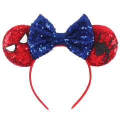 MADO Mike James mouse ears headband for women adults kids,Park mini ears headbands for women kids girls (monster-a)