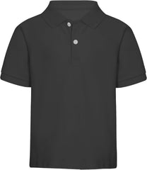 Kids Boys Shirt School Uniform Shirts Short Sleeve Button Closure T Shirt Casual Solid Color Pullover Top