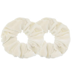 2 Pcs Pink Color Large Size Scrunchies for Hair Women Hair Elastic Bands