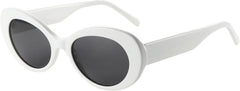 ZENOTTIC Polarized Sunglasses Women Oval: Trendy Shades for Ladies - Retro Classic Sun Glasses UV400 Protection