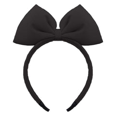Bow Headband Bowknot Hair Accessory - Big Bow Hoop for Women, Party Decoration Headdress, Cosplay Costume Handmade Headpiece for Halloween, Christmas, Birthday (1 Pack Pink)
