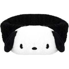 Kawaii Spa Headband for Washing Face, Make Up, Party - Soft Blue Headband for Women & Girls