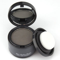 gowwim Hairline Powder(Dark Brown) Hair Root Dye, Instantly Hair Color Shadow Cover Gray Hair Root, Hair Touch-Up, Thin Hair Powder 4 g