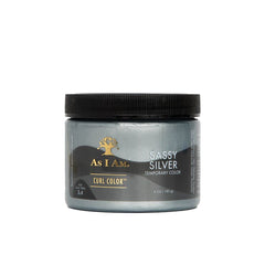 As I Am Curl Color - Cool Blue - 6 oz - Color & Curling Gel - Temporary - Medium Hold - with Jamaican Black Castor Oil, Ceramides, & Betaine - Vegan & Cruelty Free