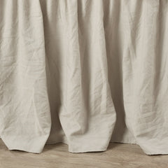 Lush Decor Ruched Ruffle Elastic Easy Wrap Around Bedskirt