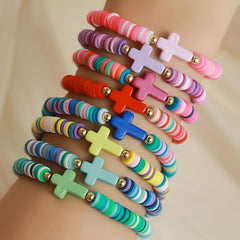 Handmade Friendship Cross Bracelets for Women and Men Adjustable Nylon Rope Braided Christian Jewelry Bulk Set Easter Baptism Gifts fall fashion jewelry womens fashion