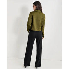DKNY Glazed Crop Trucker Jacket