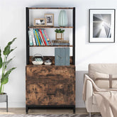 Bookcases with Drawers, Multi-Functional Shelf Units for Collection