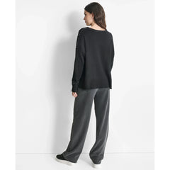 DKNY Studded Crewneck Sweater