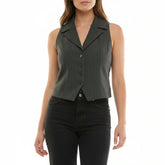 Nicole Miller Pinstripe Vest