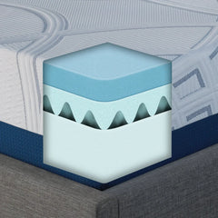 Serta Perfect Sleeper 12" Medium Firm Gel Memory Foam Mattress in a Box