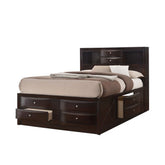 Captain's Bed Solid Wood Storage Drawers Bed Chest Nightstand 3pc Set