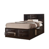 Captain's Bed Solid Wood Storage Drawers Bed Chest Nightstand 3pc Set