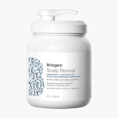 Briogeo Scalp Revival Charcoal + Coconut Oil Micro-Exfoliating Shampoo, Treatment for Dry & Itchy Scalp, Clarifying Shampoo for Build Up, Scalp Scrub for Oily Scalp, Vegan, Cruelty-Free