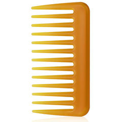 Mini Travel Comb, Small Wide Tooth Comb Portable Pocket Combs Curl Comb Shower Comb Detangling Hair Combs for Women Curly Hair, Wavy Hair, Wet and Dry Hair, Wallet Comb for Men - Black