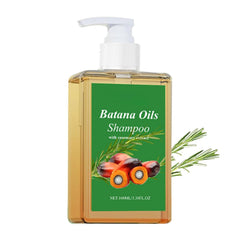 100% Batana Oil Shampoo, 100% Rosemary Oil, Shampoo De Batana Para La Caida Del Cabello, Nourishes and Regenerates Hair-Soft and Fluffy for Men & Women (2pcs)