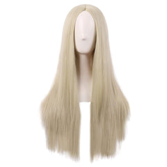 MapofBeauty 28 Inch/70 cm Women Special Long Straight Synthetic Wig (Hot Pink)