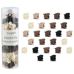 50Pcs Small Matte Hair Claw Clips, Mini Clips for Girls Women - Cute Tiny Claws for Thin Hair, Strong Grip, Neutral Color for Birthday, Christmas, Party Gifts