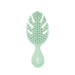 Wet Brush Go Green Mini Detangler, Green - Detangling Travel Hair Brush - Ultra-Soft IntelliFlex Bristles Glide Through Tangles & Gently Loosens Knots While Minimizing Pain, Split Ends & Breakage