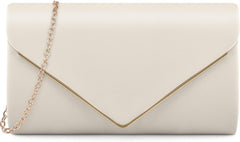 TINDTOP Evening Clutch Purses for Women Handbags for Formal Wedding Party Cocktail Prom Crossbody Shoulder Envelope Bag