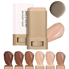 Beauty Skin Tint, Foundation Stick Beauty Balm Serum Boosted Skin Tint, Stick Foundation for Black Women, Hydrating Tinted Moisturizer Radiant & Dewy Finish (03, 18g)